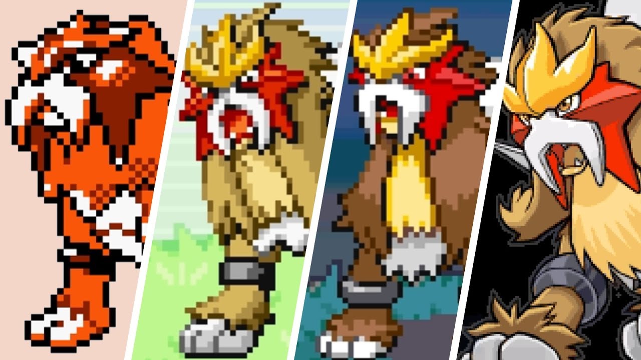 Evolution of Entei Battles (1999 - 2018)