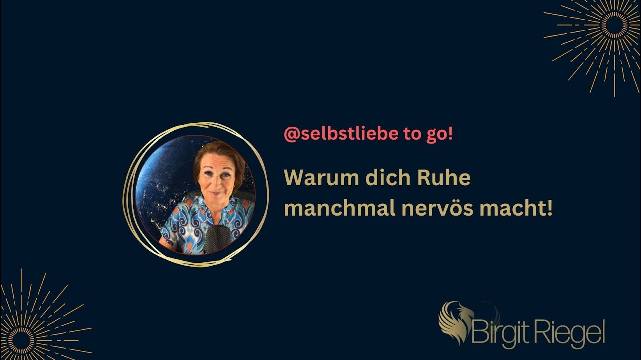 Warum dich Ruhe nervös macht!
