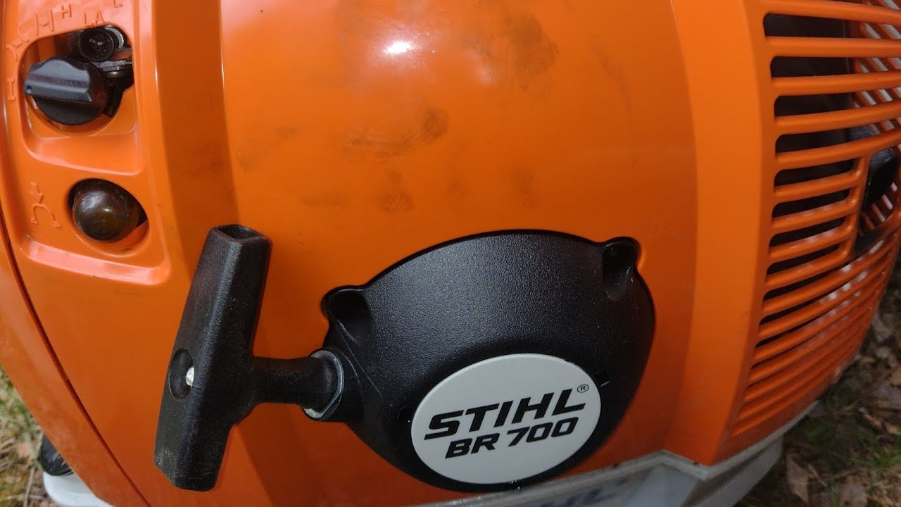 Wydmucha wszystkie liście STIHL BR 700  polecam naprawdę warto!!!!