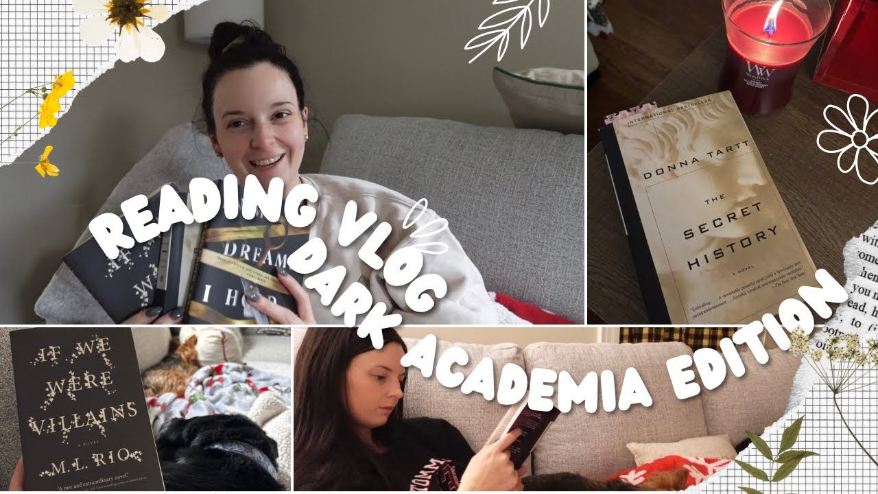 Finally reading the top dark academia books | a reading vlog 