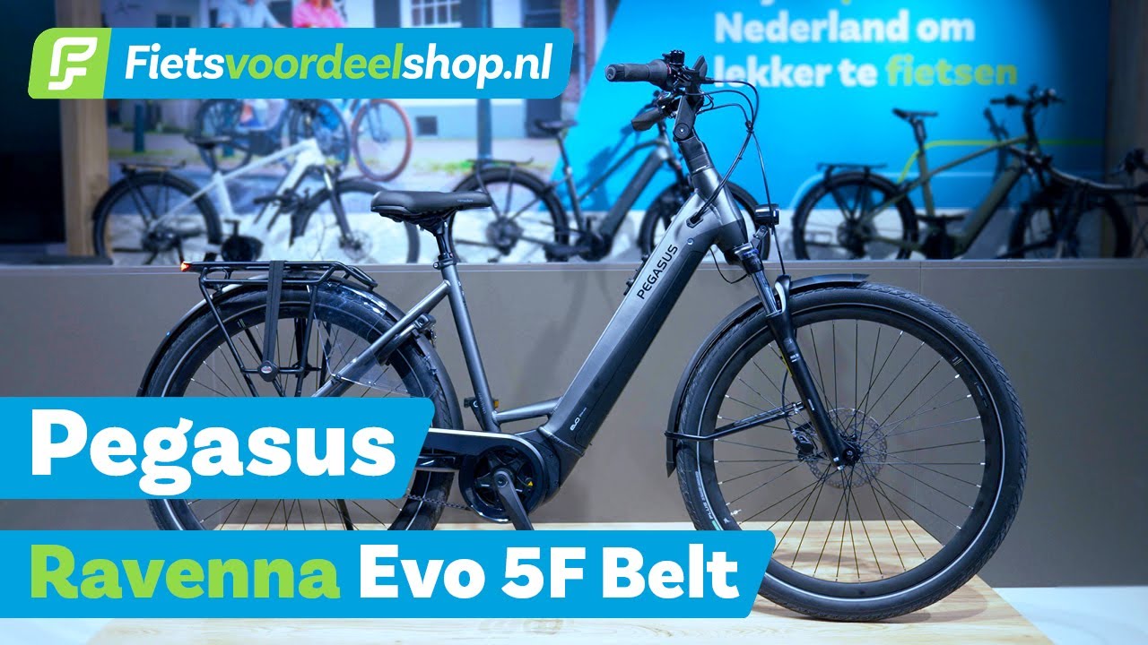 Pegasus Ravenna Evo 5F Belt - Deze Elektrische Stadsfiets is Altijd een Goede keus