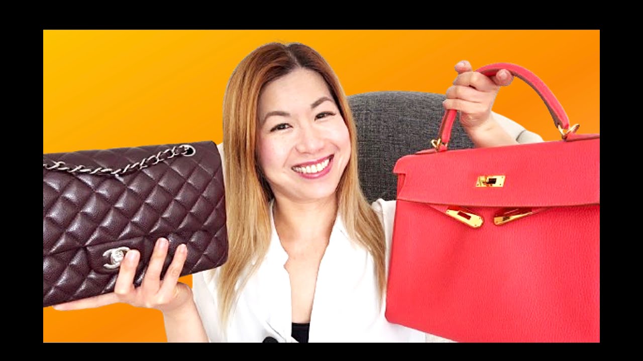 STYLING HERMES AND CHANEL BAGS | HERMES KELLY 32 & CHANEL CLASSIC FLAP | IDYL COLLABORATION