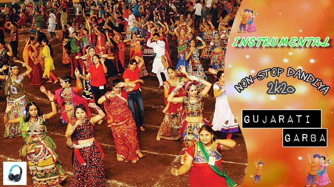 Non-Stop Gujarati Garba || Instrumental || Dandiya 2k20 || Navratri Special ||