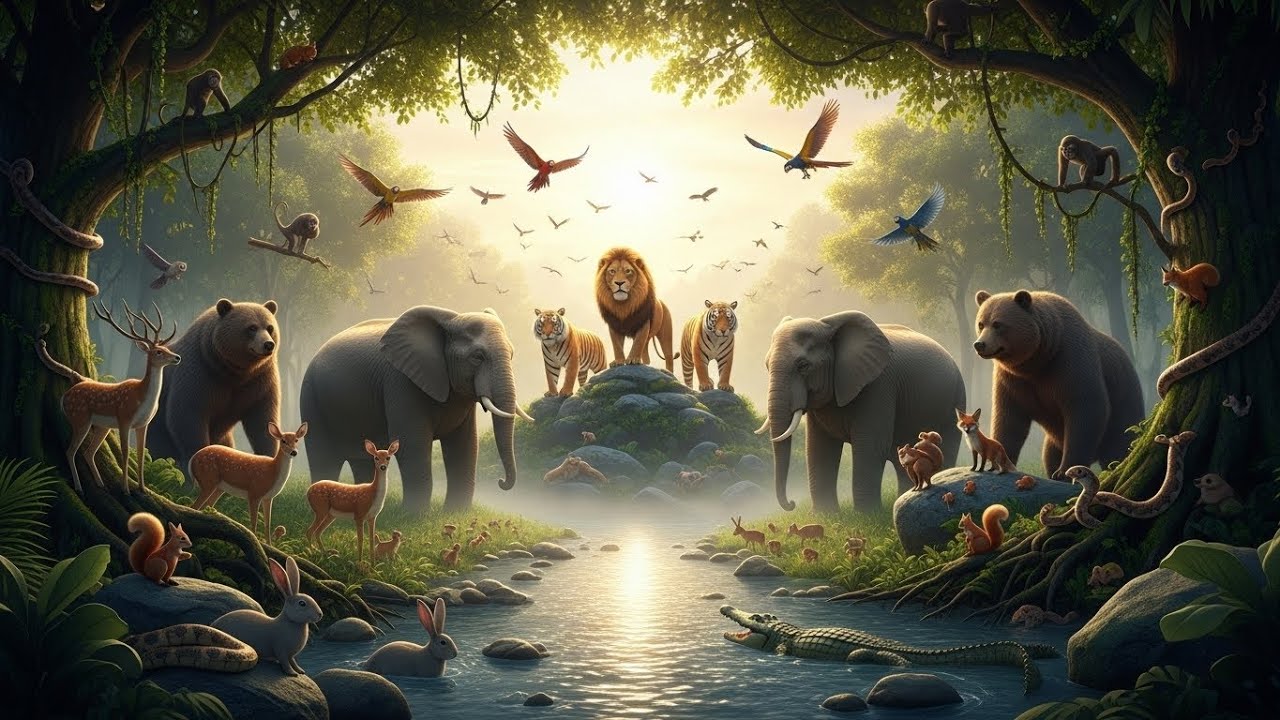 The Voice of the Jungle | Epic Animated Animal Adventure 🦁🌳