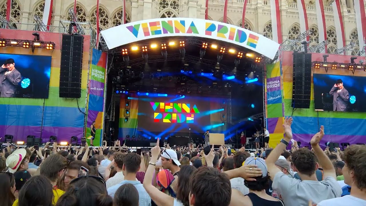 JJ - Wasted Love, Vienna Pride 2025 4K
