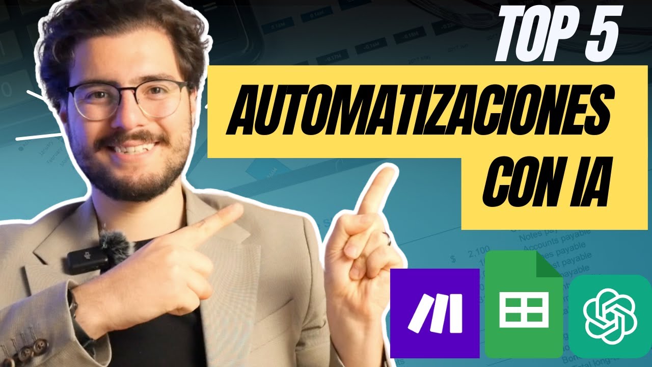 🚀Top 5 automatizaciones con IA que puedes hacer con Google Sheets para tu Empresa