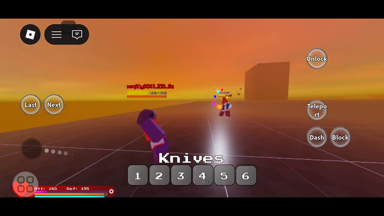 I had a lot of fun this is better than tsb 100%!!        Game aksed by @melonsuperexe