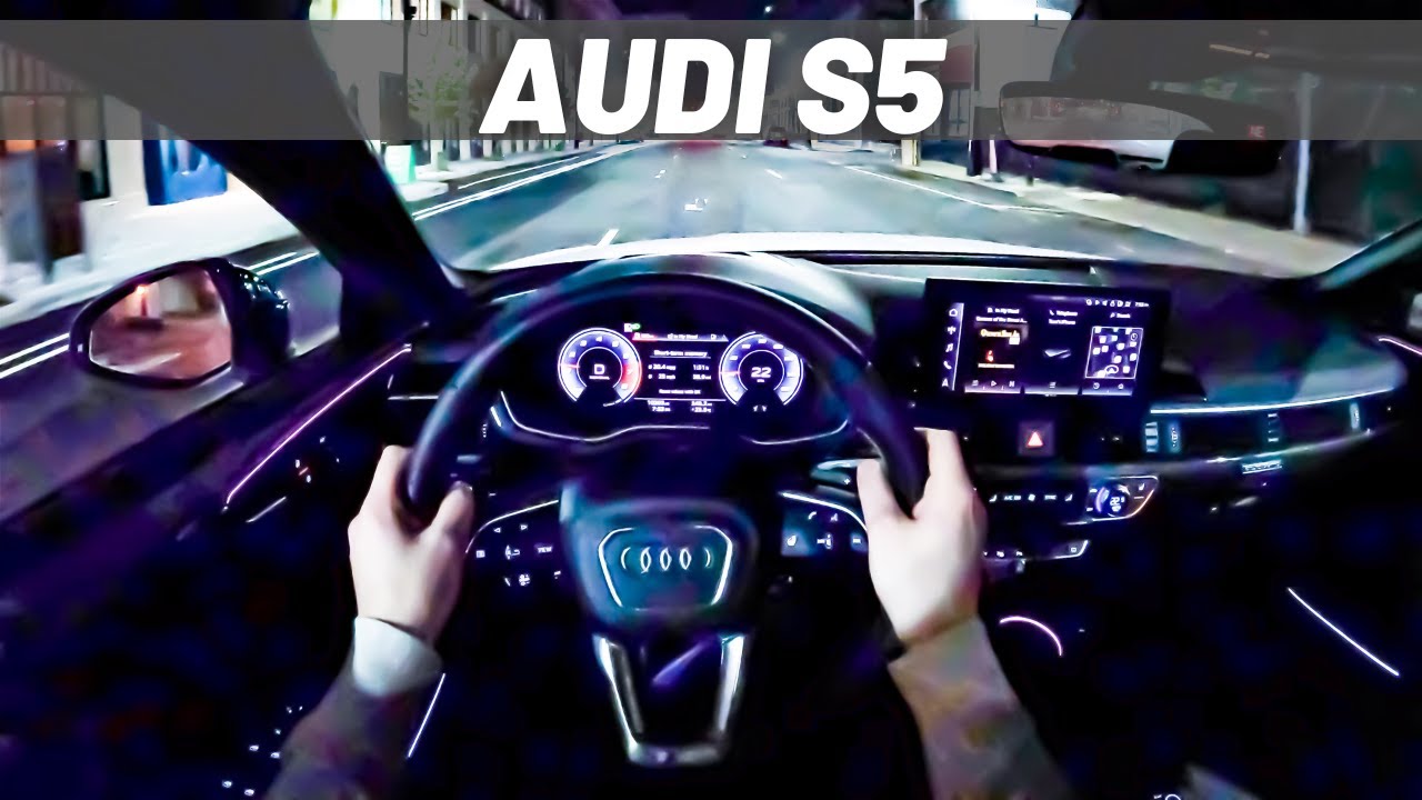2022 Audi S5 Sportback | POV Night Drive
