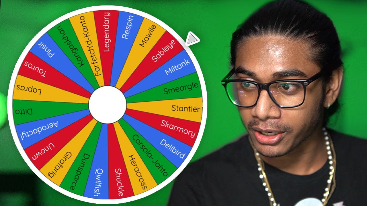 Pokemon Wheel of No Evolutions Challenge
