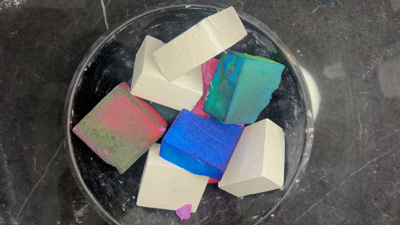 Dyed & Plain Soft Gym Chalk | ASMR Crush