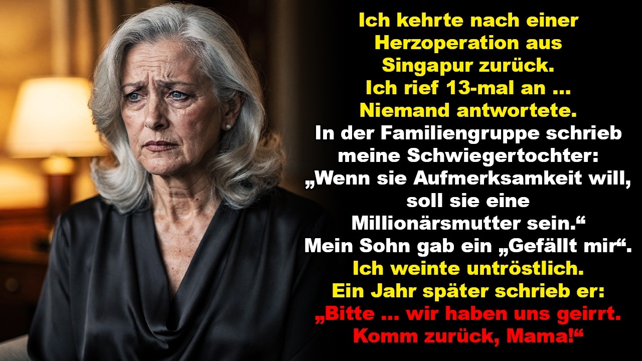 Meine Schwiegertochter nannte mich „arme Frau“, mein Sohn likte es – also ging ich…