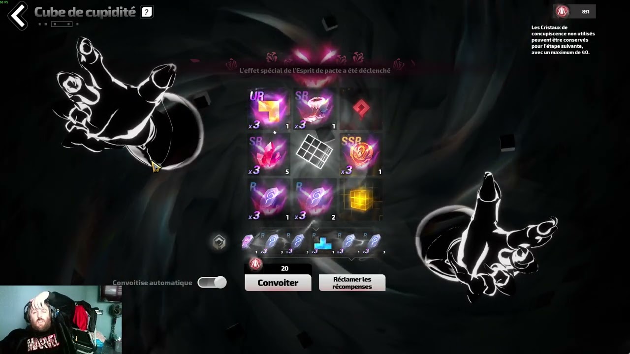CUBE 3K POINTS DEEP SPACE TORCHLIGHT INFINITE