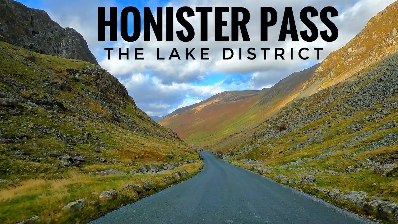 4K Drive  Honister Pass | The Lake District | England | Autumn Drive | Lake District National Park
