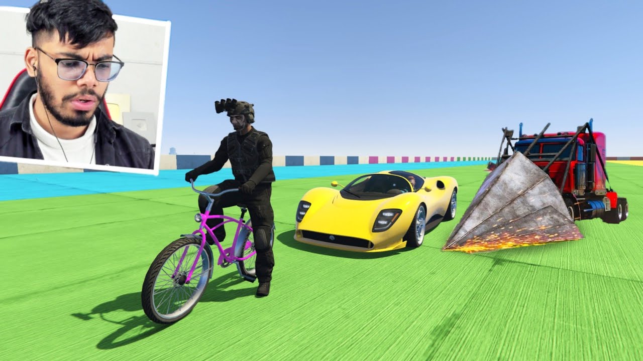 Cars Vs Cars Challenge 765.335% People Drink Bulls Milk After This Race in GTA 5!