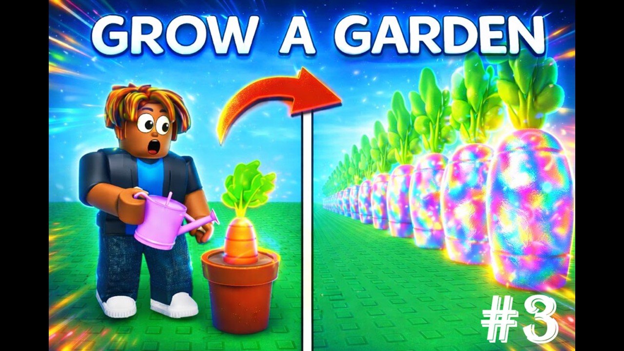 Dużo Nowych Roślin #3 Grow a Garden Roblox