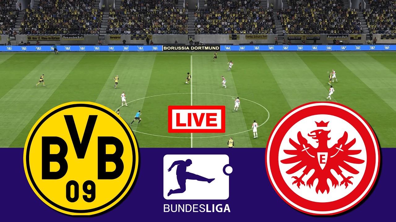 🔴 LIVE : Dortmund gegen Frankfurt | Bundesliga 2025/26 | Vollst&auml;ndiges Spiel-Streaming