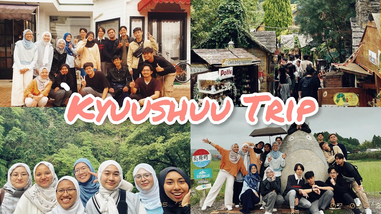 VLOG ♡ TRAVEL WITH US AROUND KYUUSHU, JAPAN!❣️🗾 (OITA, KAGOSHIMA, FUKUOKA, MIYAZAKI)🏯🌊