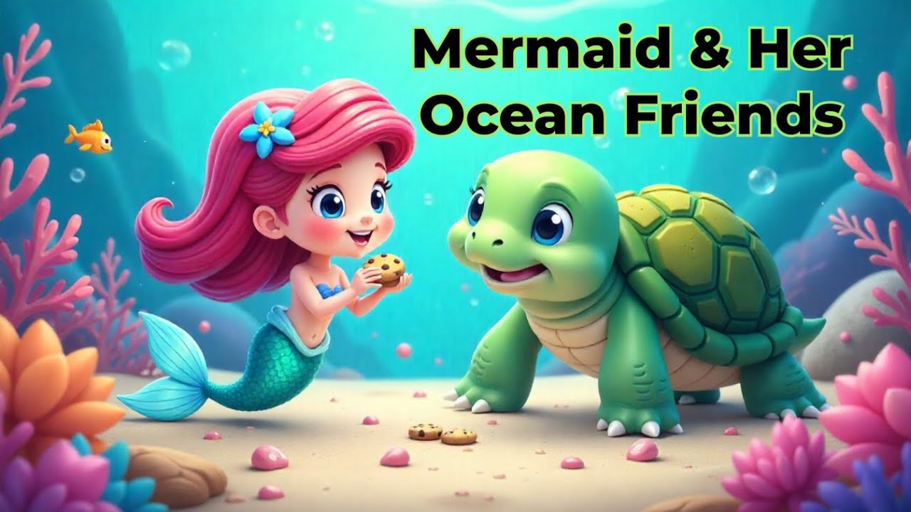 Mermaid & Her Ocean Friends | Kids Bedtime Stories | Bedtime Stories For Kids | Fairy Tales