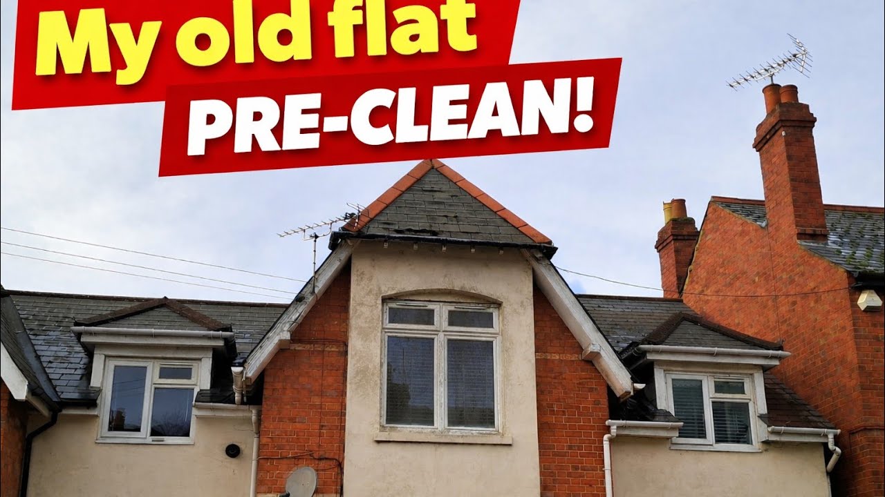 Моя старая квартира, до уборки и пустая!