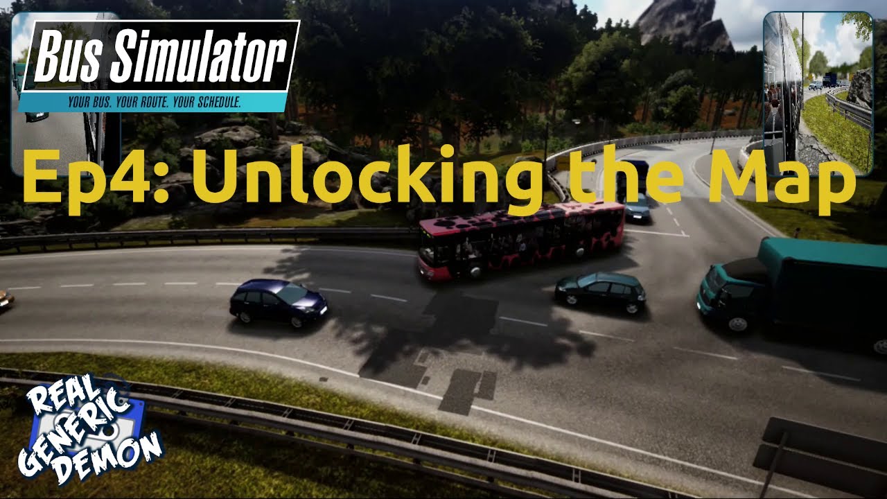 Bus Simulator 18 - Ep4 : Unlocking the Map