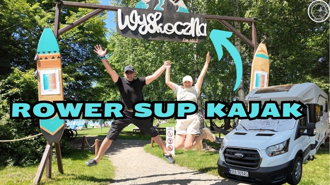 Najlepsza trasa rowerowa w Polsce? VELO Czorsztyn + Kemping z widokiem! vlog #97
