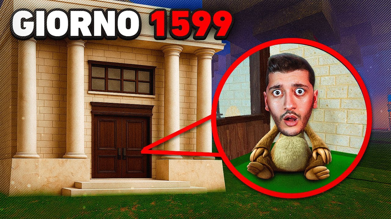 SONO SOPRAVVISSUTO 99 NOTTI nella BANCA!! ROBLOX ITA