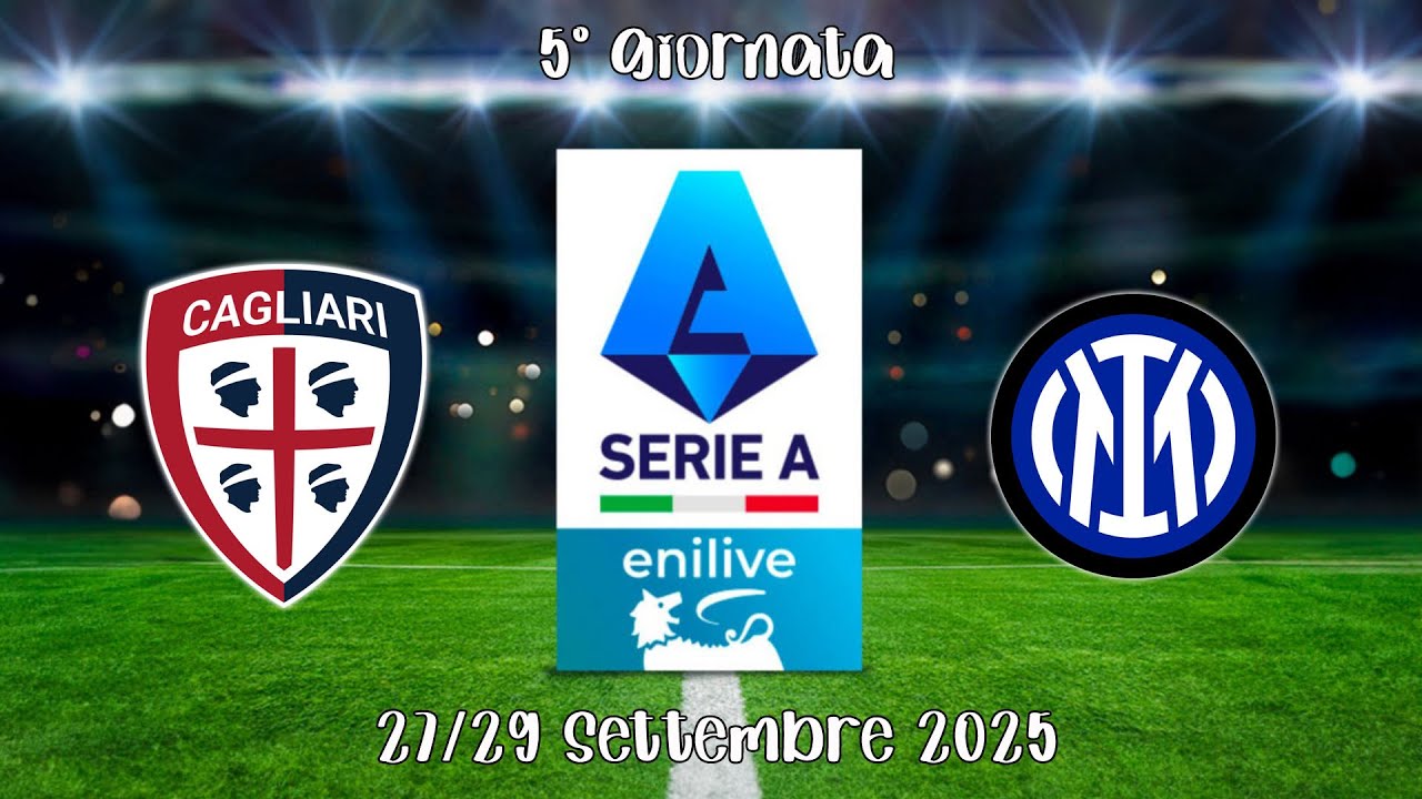 Cagliari - Inter | 5° giornata Serie A EniLive 25/26 | Simulazione su EA FC 25