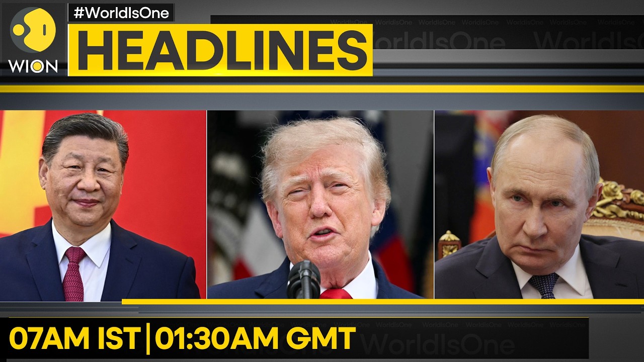 Rubio to Begin 3-Day India Tour Today | Trump Ready to Meet Xi & Putin in China | WION Headlines