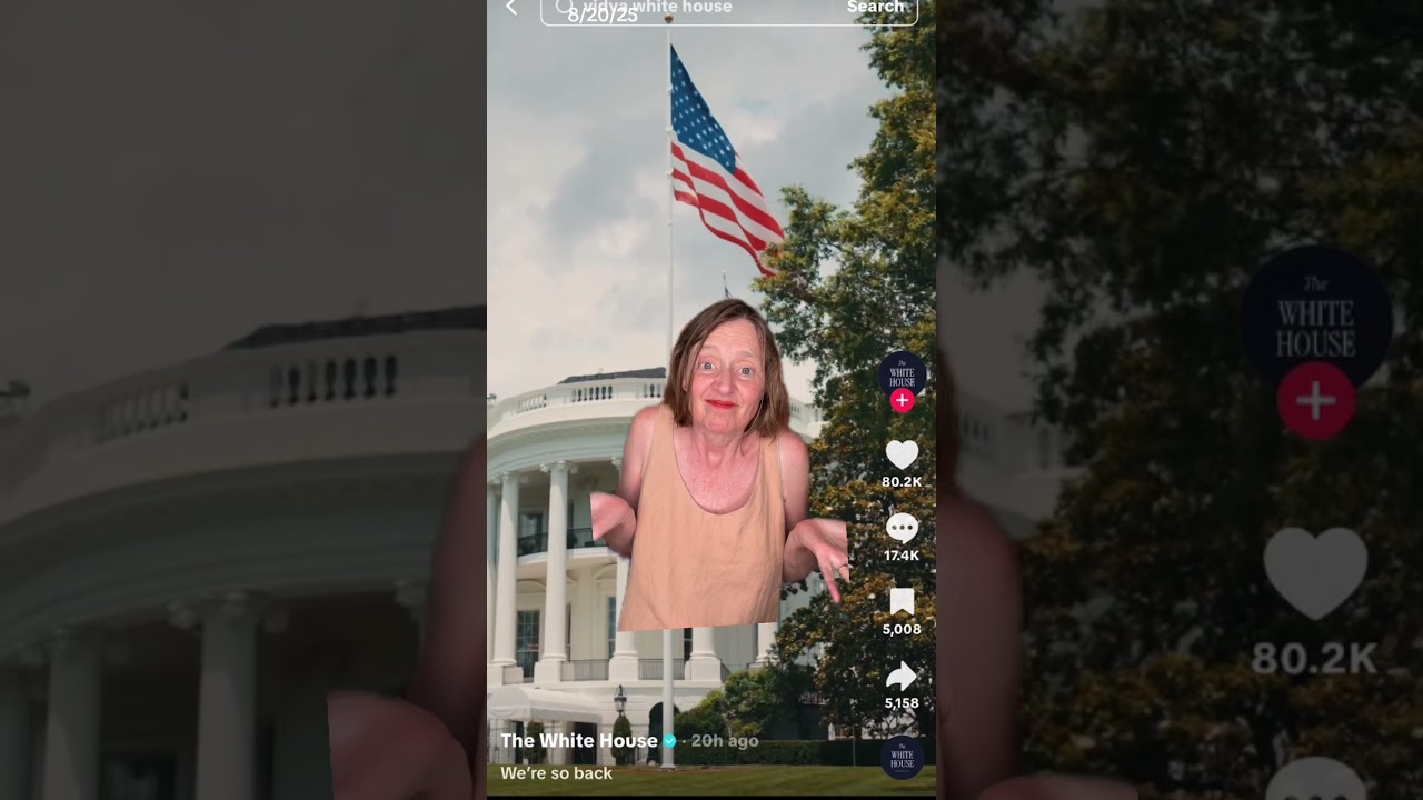 OMG Trump&rsquo;s new Tiktok account is BOMBING! 😂😂#shorts