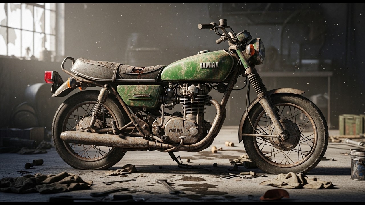 We Found This Rusty Yamaha XS650 1974… The Transformation Shocked Everyone 😱