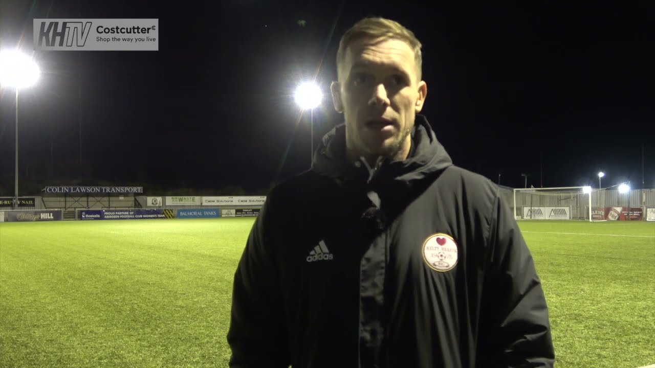 Michael Tidser Interview - Cove Rangers 14/12/24