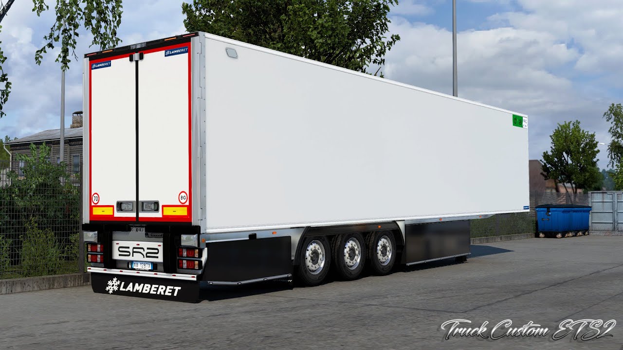 Lamberet SR2 Megamod By Truck Custom ETS2 1.45