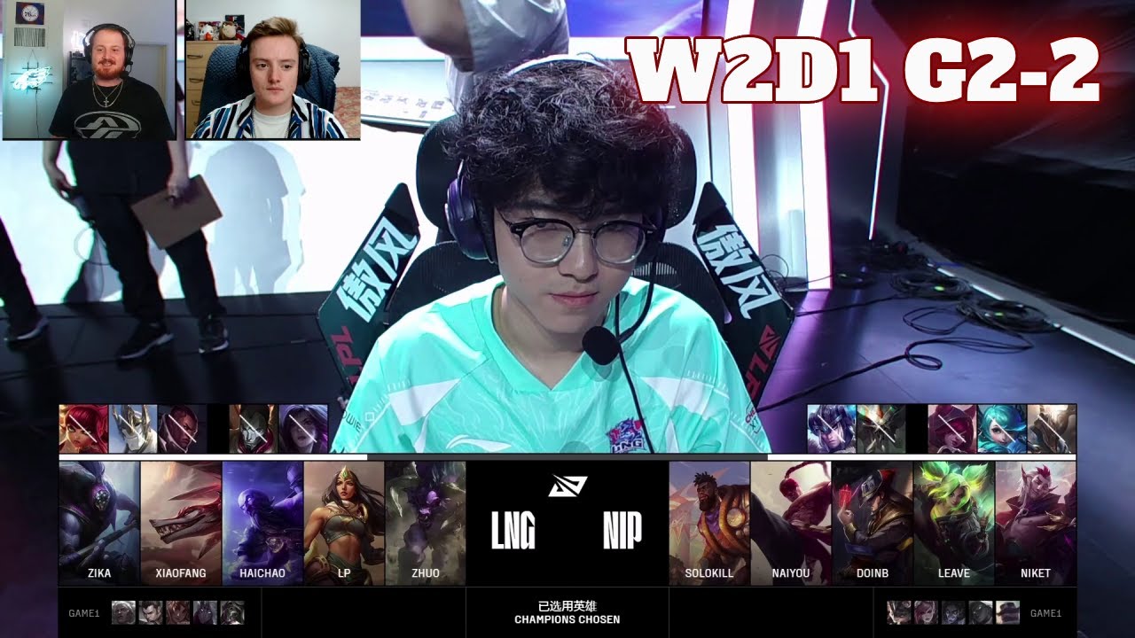 LNG vs NIP - Game 2 | Week 2 Day 1 LPL Summer 2025 Split 3 | LNG Gaming vs Ninjas in Pyjamas G2 full