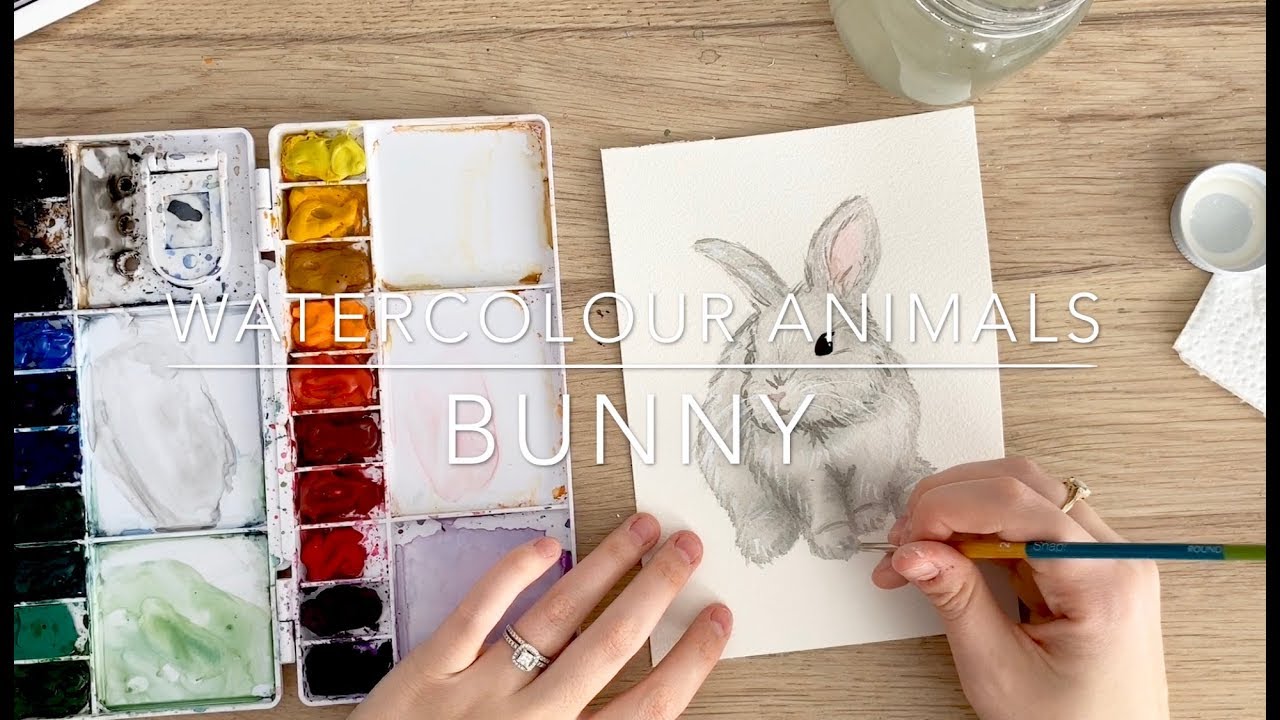 Watercolour Bunny Tutorial