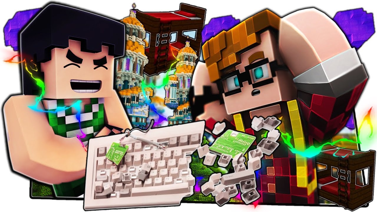 ST3PNY IMPAZZISCE E SPACCA LA TASTIERA! - BEDWARS MATTA w/St3pny