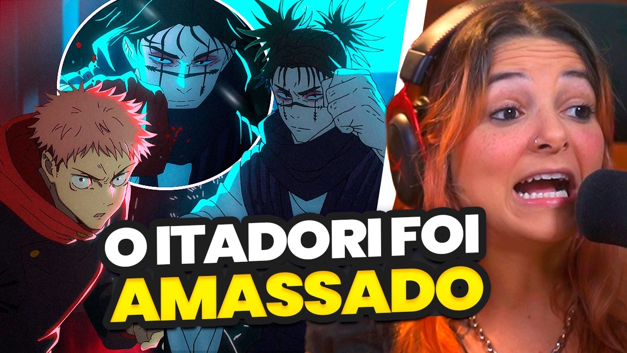 A LUTA DO ITADORI CONTRA O CHOSO FOI ABSURDA!!!