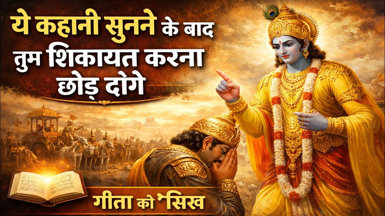 🔴 ये कहानी सुनने के बाद तुम शिकायत करना छोड़ दोगे – गीता की सिख |#motivational kahani 2026,#video 