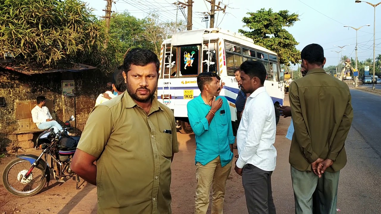 #Bharatband Bhatkal  - Police have provided tight security everywhere to avoid untoward incidents.