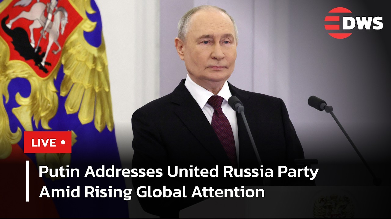 LIVE: Putin Delivers Powerful Speech At United Russia Meeting In Moscow | DWS News | AC14