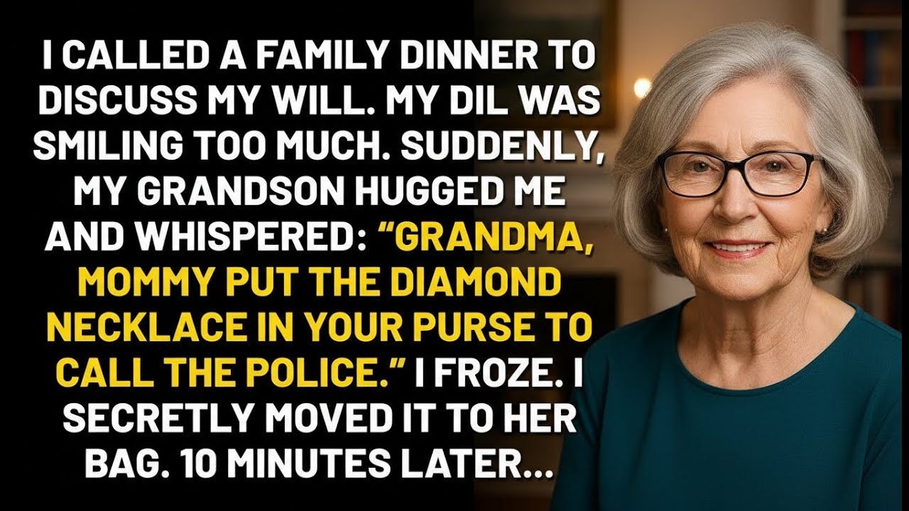 My DIL Planted Stolen Jewelry In My Bag To Get Me Arrested. My Grandson Warned Me Just In Time…