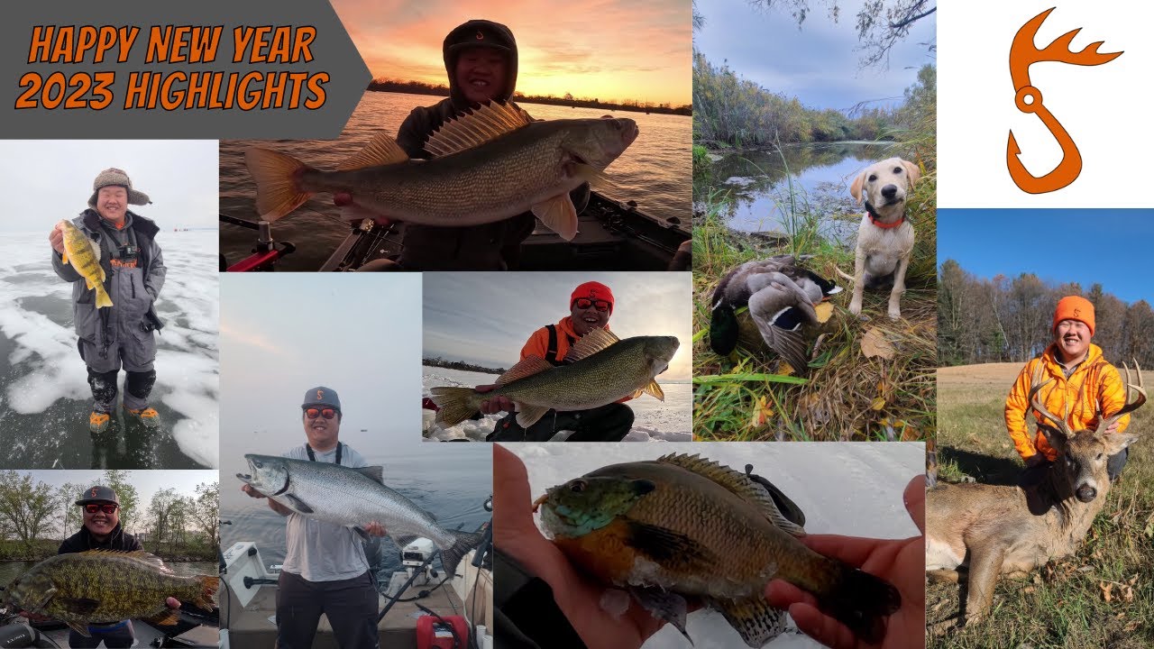 Happy New Year! (What A Great Year Of Hunting and Fishing! Multiple Personal Best Broken!!!)