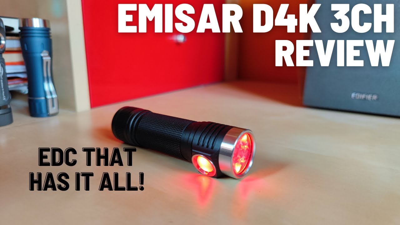 Обзор Emisar D4K Triple Channel — мой выбор на EDC 2023