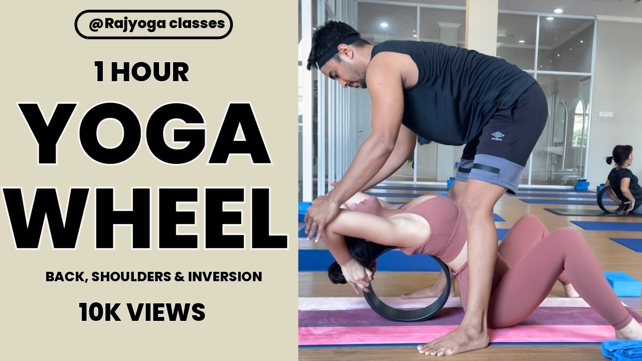Ultimate 60-Minute Wheel Yoga Flow for Flexibility | Special Class For Shoulder & Back Flexibilty