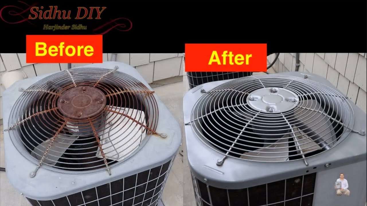 Transform Your Aged Air Conditioner With This Easy DIY Rust-oleum Painting Tutorial!