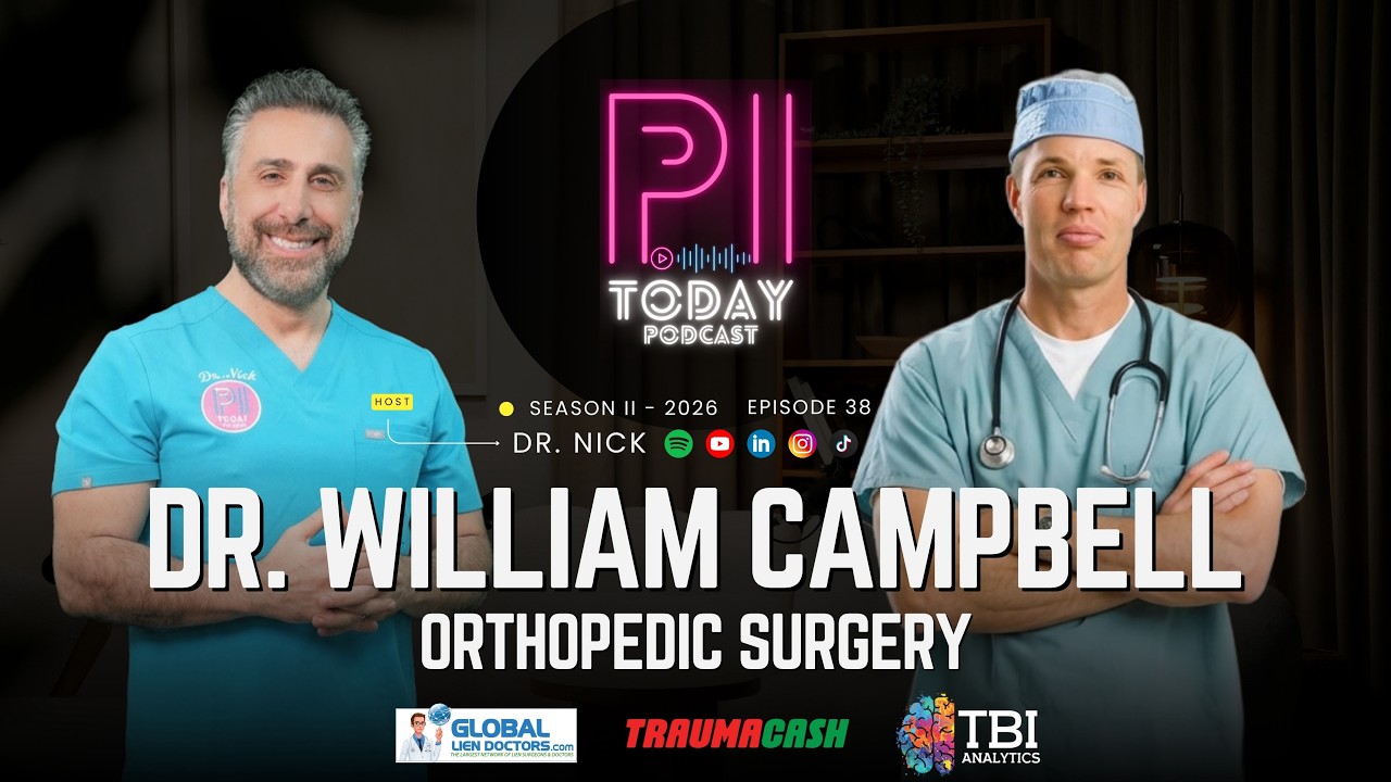 PI Today Podcast Episode 38: Dr. William Campbell - Orthopedic Surgery