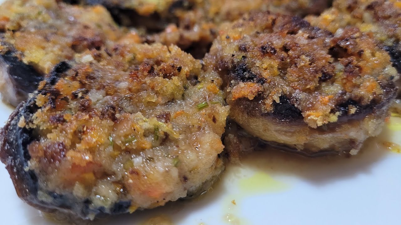 Questi funghi gratinati sono un'infinita squisitezza 😍👍 