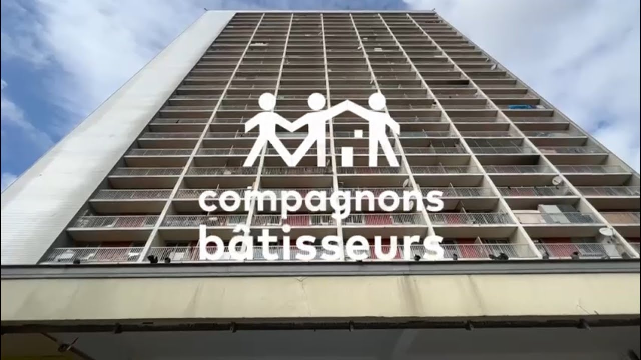 Chantier participatif Tour Leclerc La Courneuve (Compagnons B&acirc;tisseurs &Icirc;le-de-France)
