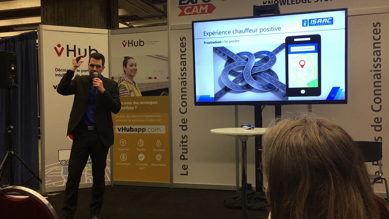 Pr&eacute;sentation ISAAC Instruments lors de l'ExpoCam 2019 - Place Bonaventure - Montr&eacute;al