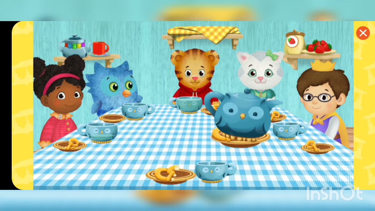 Daniel Tiger'sTea party