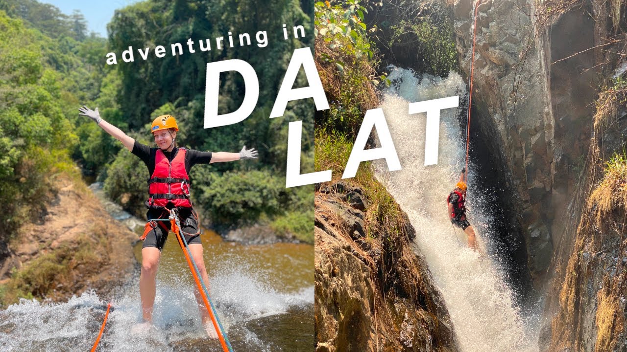The BEST canyoning tour in Da Lat, Vietnam & other adventures